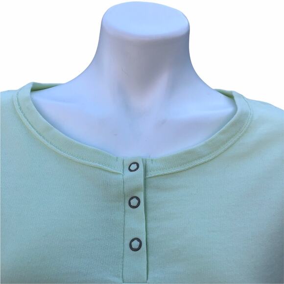 NWT Abound lime green long sleeve crop top size medium - Picture 2 of 8